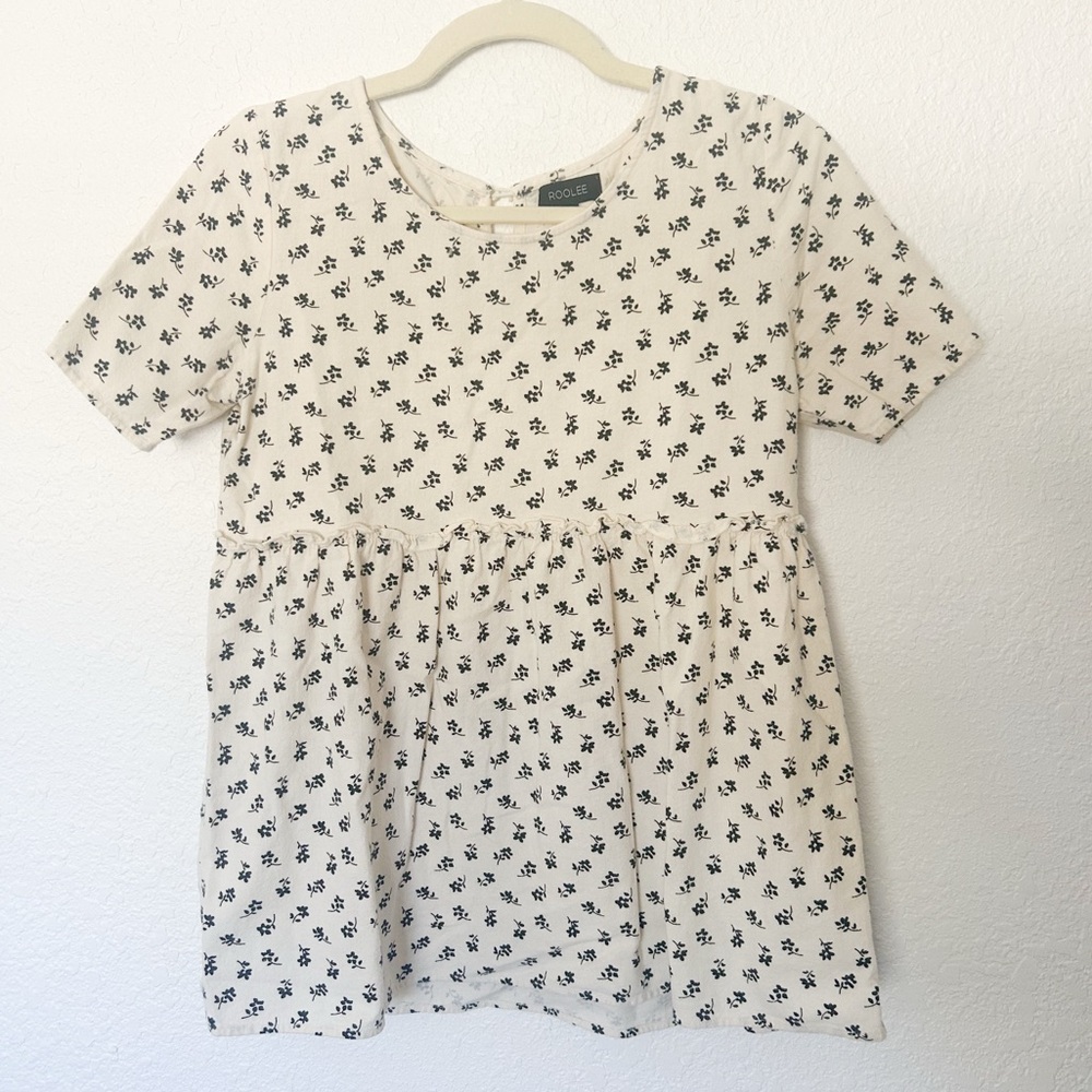 Floral Babydoll Top | Roolee